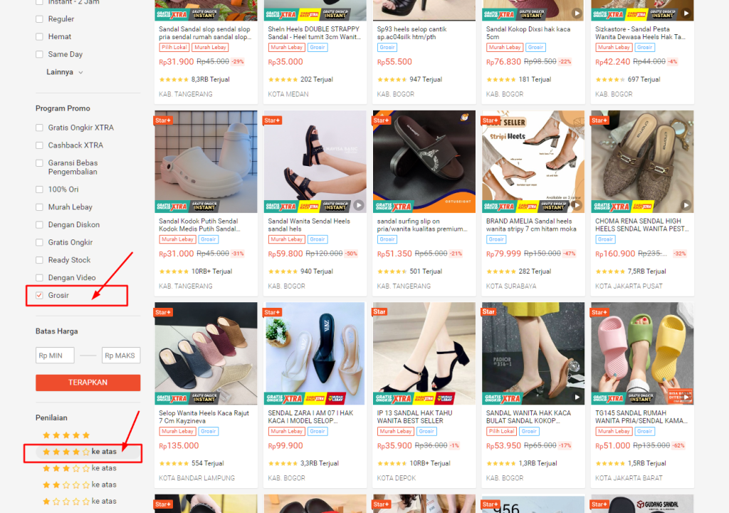 Langkah Mencari Supplier Tangan Pertama di Shopee
